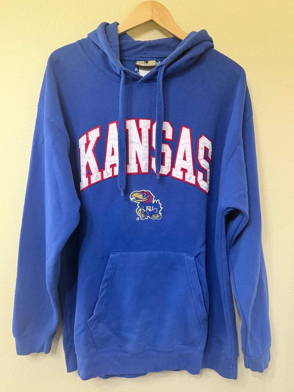 Vintage Kansas University Jayhawks Hoodie
